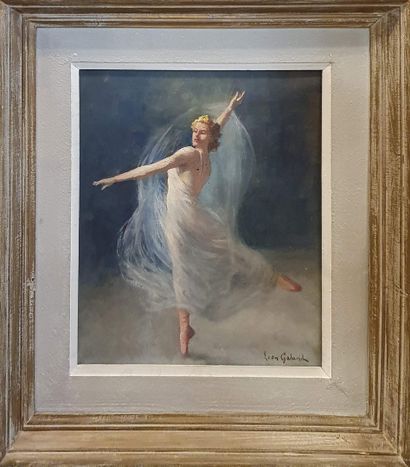 null GALAND Léon Laurent (1872-1960)

la danseuse 

Huile sur toile signée en bas...