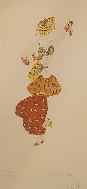 null ANONYMOUS after Léon Bakst

Costume projects for different ballets of the Paris...