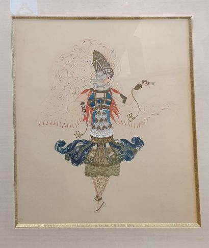 null ANONYME d'après Léon Bakst

Projets de costumes pour différents ballets de l'Opéra...