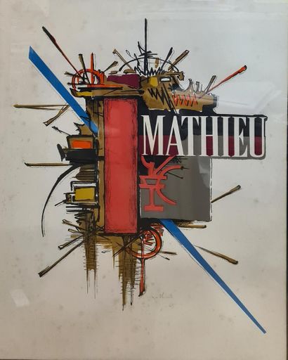 null MATHIEU Georges (1921-2012)

Sans titre, 1945

Lithographie signée et datée...