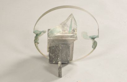 null 
NEGREANU Matei, né en 1941




Sans titre, 10/5/97




sculpture en verre translucide...
