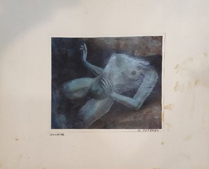 null SOTERAS Georges (1917-1990)

Femme nue allongée, 

gouache sur papier, signé...