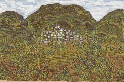 null PEDZIKIS Nikos Gabriel, 1908-1993

Village in a valley, 1957

gouache on paper,...