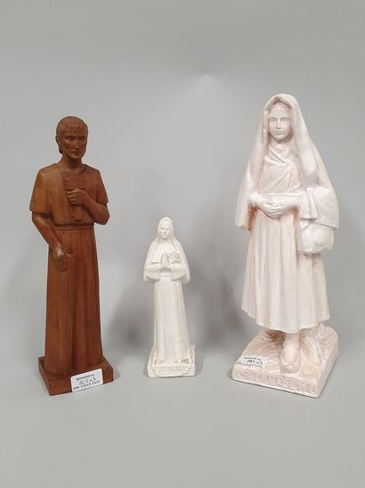 null HARTMANN Jacques (1908-1994)

Sainte Bernadette

Sculpture en terre cuite patinée,...