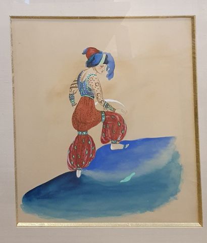 null ANONYMOUS after Léon Bakst

Costume projects for different ballets of the Paris...