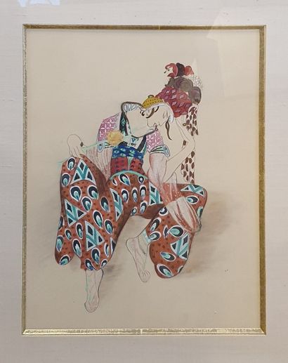 null ANONYMOUS after Léon Bakst

Costume projects for different ballets of the Paris...