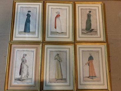null Costume Parisien

Série de six gravures du XIXème siècle rehaussées à l'aquarelle:

-...