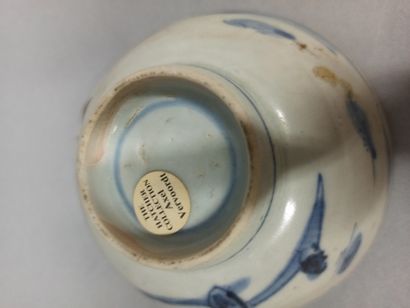 null CHINE - XIXe siècle

Bol en porcelaine décorée en bleu sous couverte d'un pêcheur...