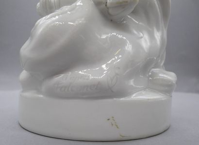 null FALCONNET Etienne-Maurice (d.)

L'amour menaçant; white porcelain print, signed...