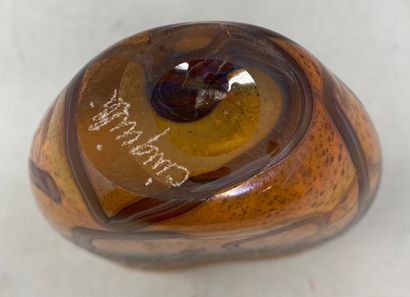 null CINQUILLI Jean-Pierre (Born in 1943)

Vase in orange and iridescent glass with...
