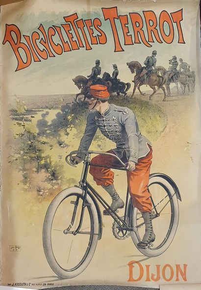 null BAYLAC Lucien (1851-1913)

Bicyclettes Terrot, Dijon 

J. Kossuth & Cie Paris...