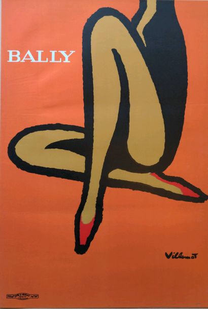 null BALLY lot of posters



VILLEMOT Bernard (1911-1989) after, Bailly circa 1967,...
