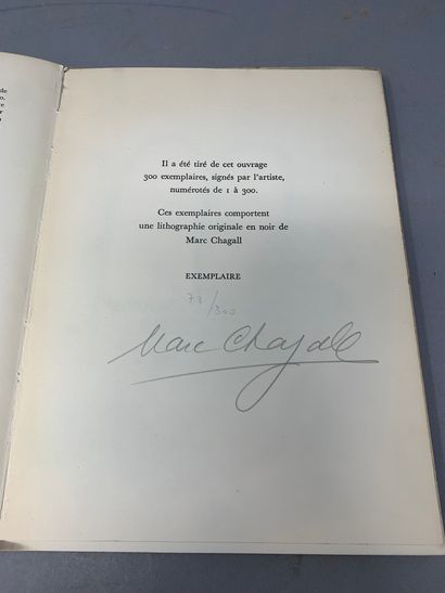 null 
CHAGALL Marc, Vitraux pour Jérusalem, Edition du Musée des Arts Décoratifs,...