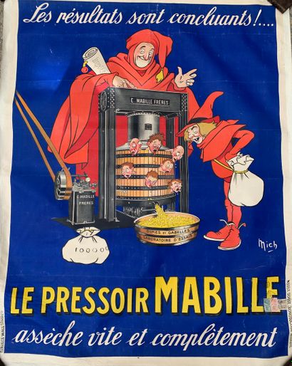 null [ADVERTISING]

MICH (1881-1923) 

The Mabille press dries quickly and completely

Poster...