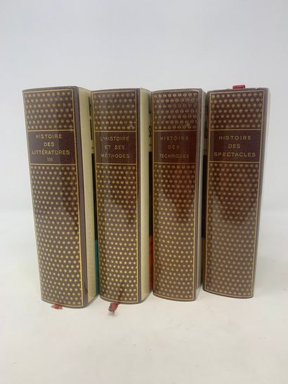 null BIBLIOTHEQUE DE LA PLEIADE

4 vol.

Histoire des spectacles, Bibliothèque de...