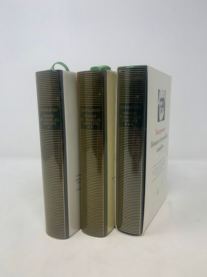 null BIBLIOTHEQUE DE LA PLEIADE

3 vol.

TOURGUENIEV, Romans et Nouvelles complets...