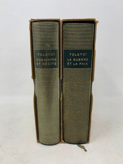 null BIBLIOTHEQUE DE LA PLEIADE

2 vol.

TOLSTOÏ, Souvenirs et récits, Bibliothèque...