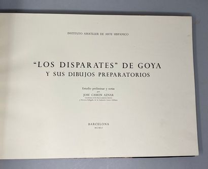 null 1 volume dans un étuit 

CAMON AENAR José - Los disparates, de Goya y sus dibujos...