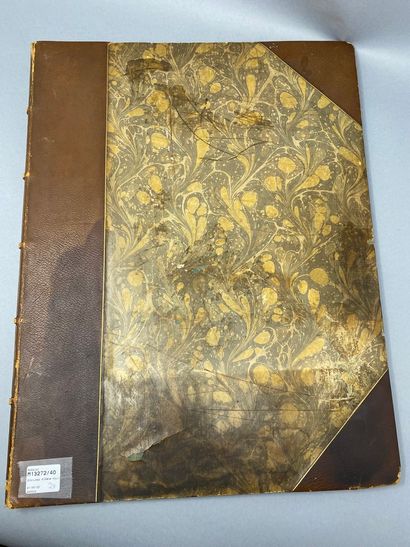 null 2 volumes XIXème, grand In-fol

Album des Beaux Arts, bel ouvrage illustré comprenant...