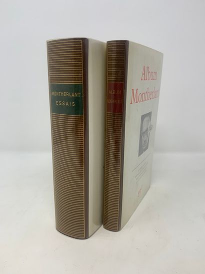 null BIBLIOTHEQUE DE LA PLEIADE

2 vol.

MONTHERLANT, Romans, Bibliothèque de la...
