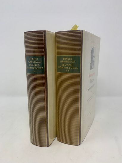 null BIBLIOTHEQUE DE LA PLEIADE

2 vol.

HEMINGWAY Ernest, Oeuvres romanesques I,...