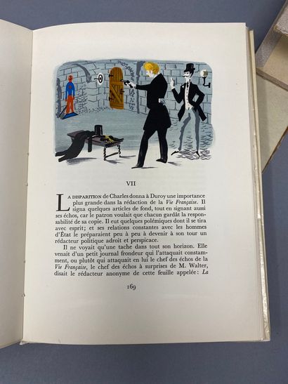 null G. de MAUPASSANT, Bel-ami. Paris, Éditions de Cluny, 1947, in-8, exemplaire...