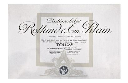 null [AUTOMOBILIA] - ROLLAND & PILAIN

Luxueux catalogue en anglais de la gamme :...
