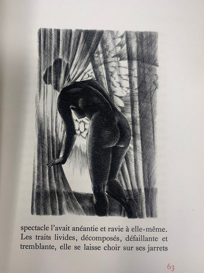 null APULEE, Psychée, burins de C.-P. JOSSO, Aux dépens de l'artiste, Paris, 1954...