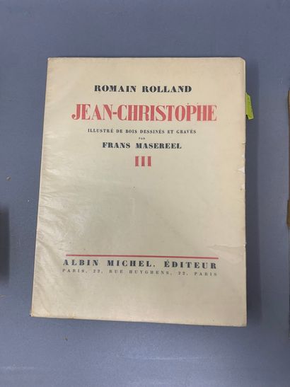 null R. ROLLAND Ensemble de 4 volumes 

R. ROLLAND, Jean-Christophe, illustré de...