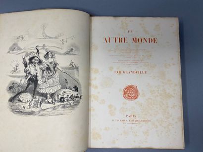 null Ensemble de 10 volumes

GRANDVILLE 

"Misère de la vie humaine" Edition Garnier...