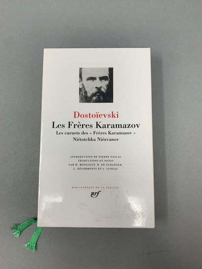 null LA PLEIADE, 4 volumes

- DOSTOIEVSKI, Les frères Karamazov

- MONTHERLANT, Théâtre

-...