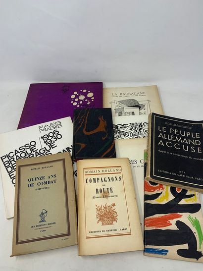 null OUVRAGES DIVERS

Ensemble de dix ouvrages : 

- EFFEL Jean, Genèse, Audin éditeur,...