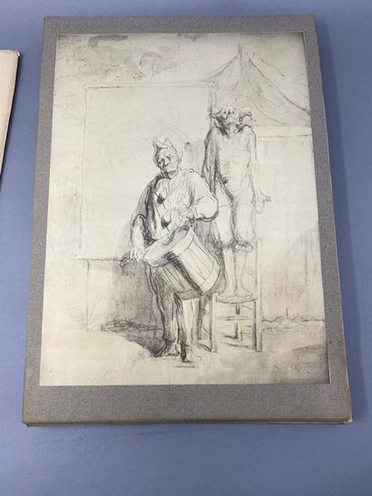 null Dessins de Maitres Français IV, Honoré Daumier, Editions Helleu & Sergent, Paris...