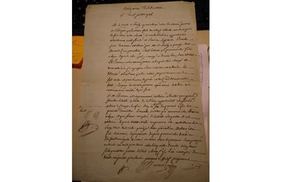 null COMPAGNIE DES INDES 

Contrat en date du 1er juillet 1786 concernant la vente...