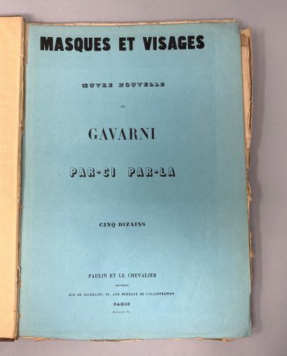 null CAVARNI XIXème siècle , 2 volumes

CAVARNI, Masques et visages, oeuvre nouvelle,...