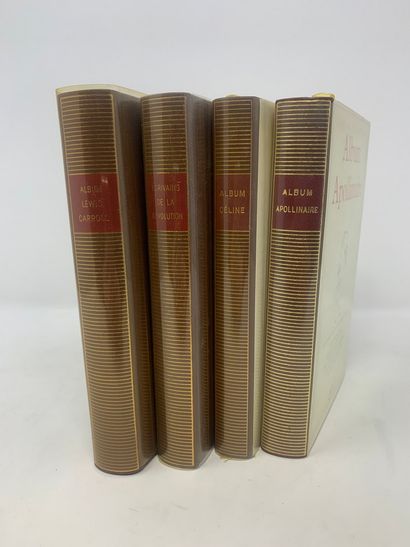 null BIBLIOTHEQUE DE LA PLEIADE

3 vol.

Album CARROLL, Bibliothèque de la Pléiade,...