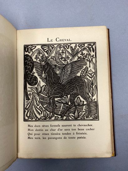 null APPOLLINAIRE Guillaume, Le Bestiaire ou cortège d'Orphée, Paris, Editions de...