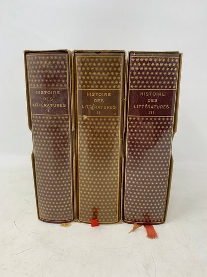 null BIBLIOTHEQUE DE LA PLEIADE

3 vol.

Histoire des littératures I, Bibliothèque...