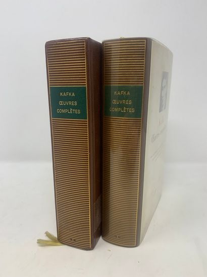 null BIBLIOTHEQUE DE LA PLEIADE

2 vol.

KAFKA, Oeuvres complètes I, Bibliothèque...