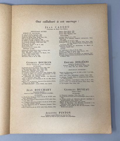 null 1848 LE LIVRE DU CENTENAIRE, sous la direction de Charles Moulin, Edition Atlas,...