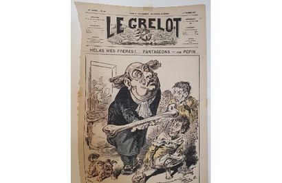 null Le Grelot

29 couvertures de la revue satirique.

(Plis, taches, déchirures...