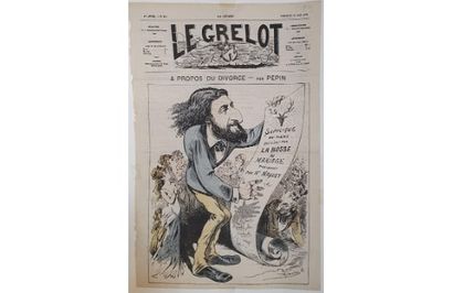 null Le Grelot

29 couvertures de la revue satirique.

(Plis, taches, déchirures...