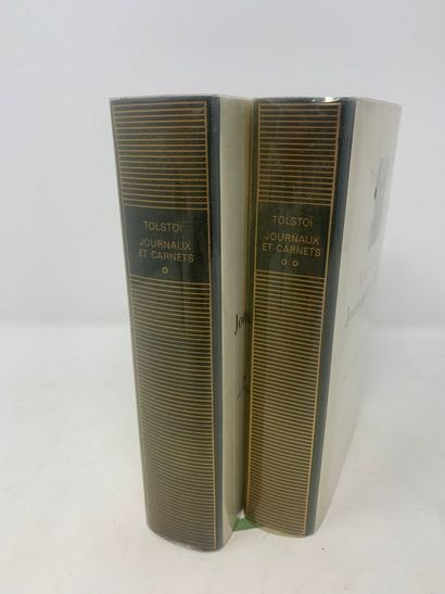 null BIBLIOTHEQUE DE LA PLEIADE

2 vol.

TOLSTOÏ Leon, Journaux et Carnets I (1847...