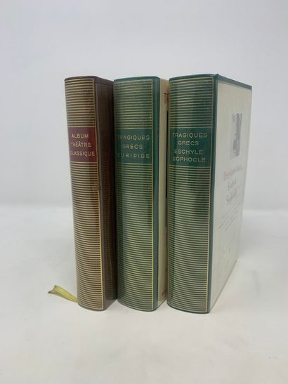 null BIBLIOTHEQUE DE LA PLEIADE

3 vol.

Tragiques grecs, Eschyle - Sophocle, Bibliothèque...