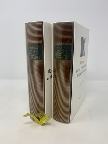 null BIBLIOTHEQUE DE LA PLEIADE

2 vol.

MAURIAC, Oeuvres romanesques et thêatrales...