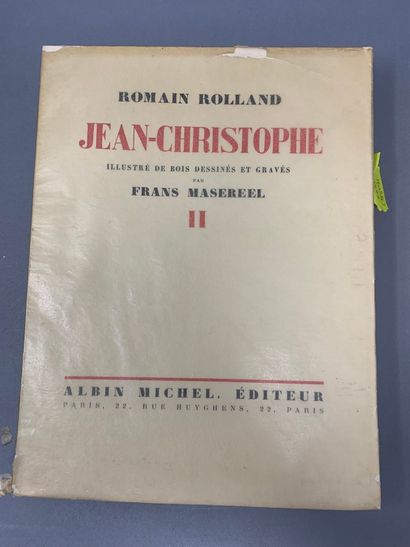 null R. ROLLAND Ensemble de 4 volumes 

R. ROLLAND, Jean-Christophe, illustré de...