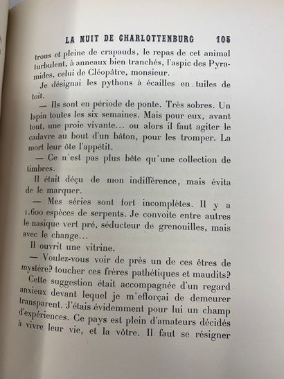 null MORAND Paul, Fermé la nuit, Eaux-fortes de J. Pascin, NRF, Paris, 1925, reliure...