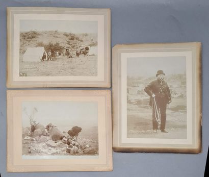 null Second Boer War (1899-1902). Set of about fifteen prints mainly albuminized...