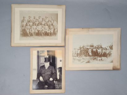 null Second Boer War (1899-1902). Set of about fifteen prints mainly albuminized...
