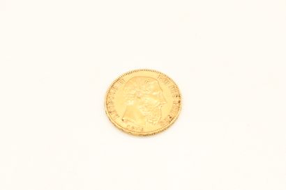 null Pièce en or de 20 francs Belge Léopold II (1878)

Poids : 6.44 g.